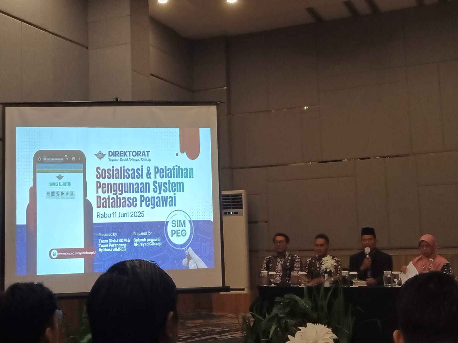 Transformasi Digital Yayasan Al-Irsyad, Gelar Sosialisasi Sistem Database Pegawai