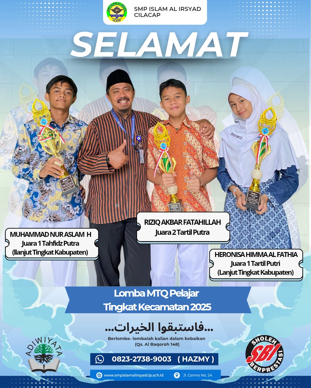 Prestasi MTQ Tingkat Kecamatan